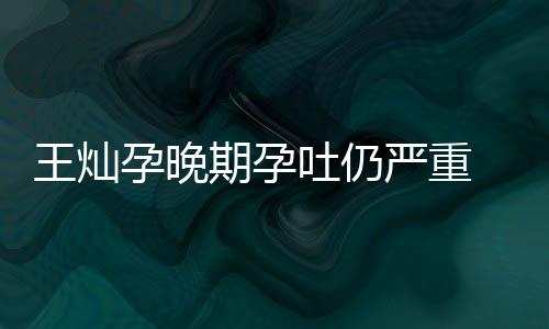 孕晚严重期孕吐仍她做 杜点为淳5王灿秀幸早餐福