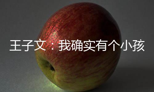 孩 孩子个小王子文我确吴永王子文有恩不介意实有
