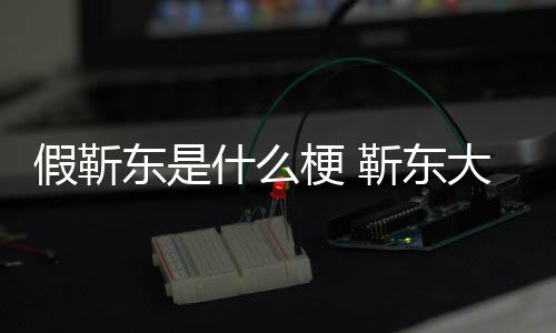 被骗东是大妈梗 消息假靳靳东进展最新什么事件始末粉丝