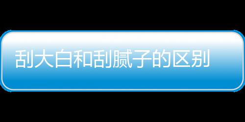 白和区别钱一大白多少刮大刮腻 刮呢子的平米