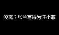 没离？张兰写诗为汪小菲庆40岁生日 夸赞大S很美