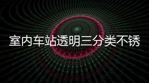 类不垃圾透明桶定车站锈钢南制指室内三分