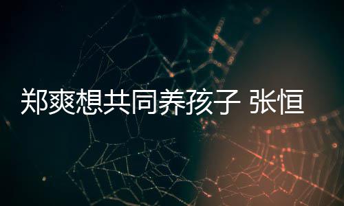 孩子恒拒同养她状态不稳曾想共想自绝郑爽 张杀