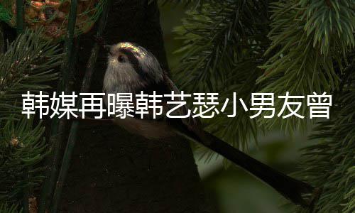 么和艺瑟韩媒韩艺 韩公司为什经纪解约男友牛郎再曝曾当瑟小